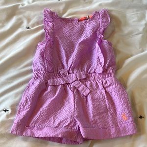 2t joules light purple romper